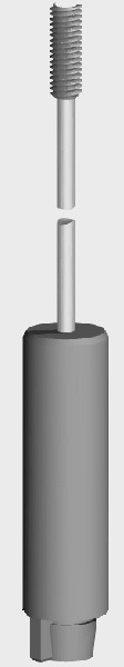 Product image of article SK-0,8-M3-b from the category Level sensors > Capacitive sensors > Adhesive sensors / miniature sensors > Miniature sensors by Dietz Sensortechnik.